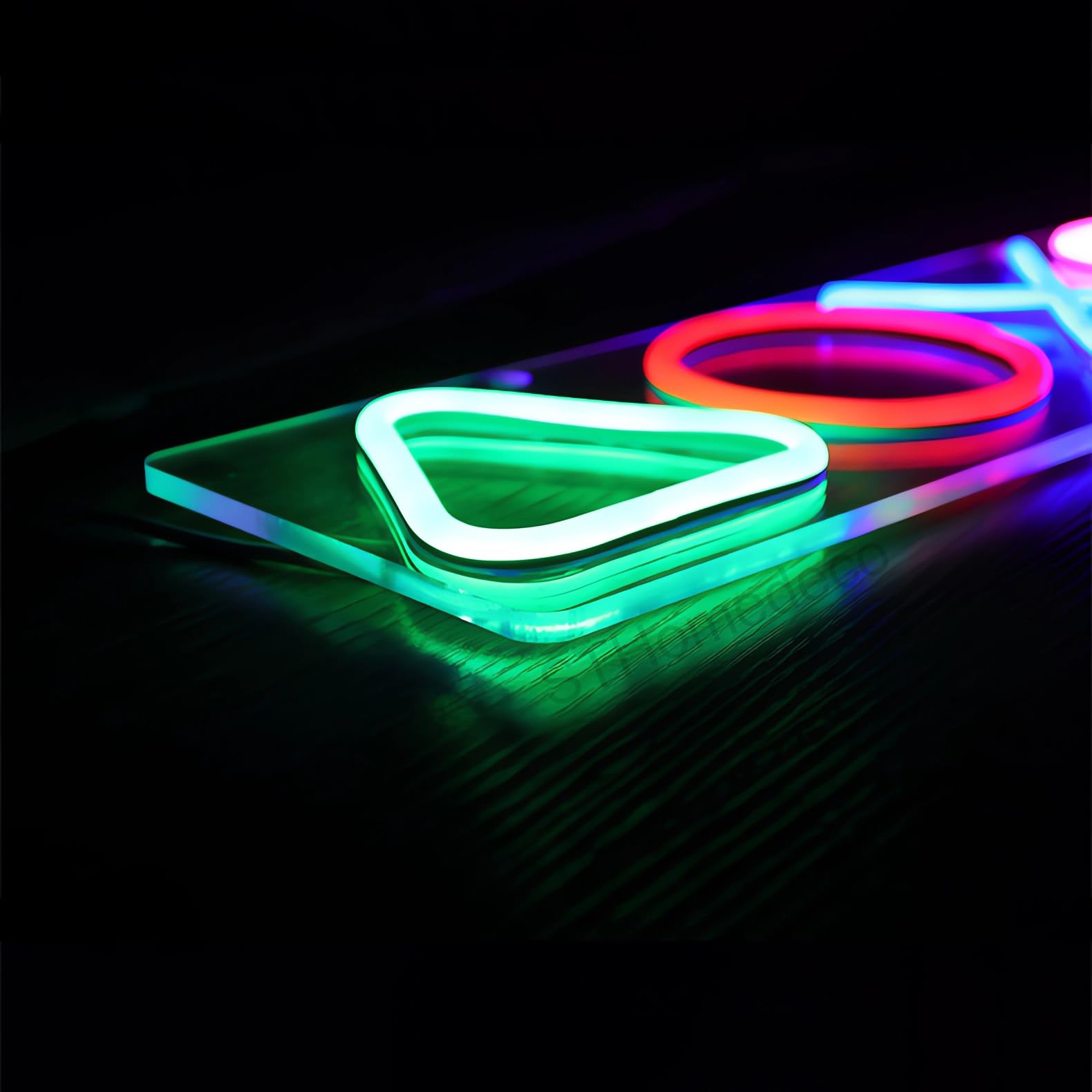 Amazon.co.jp: ゲーミングネオンサイン LED 調光可能 USB 5V 電源